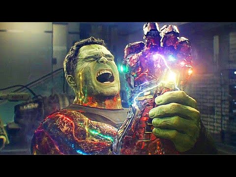 HULK used the INFINITY GAUNTLET and LOST CONTROL as he released the SUPREME POWER of the GEMS