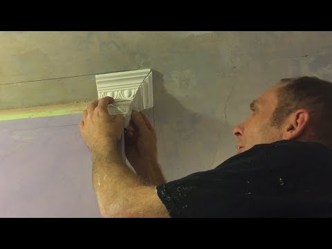 How to cut external mitres on coving step by step