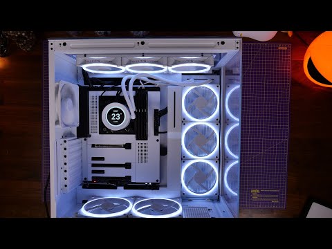 NZXT H9 Elite ASMR PC build