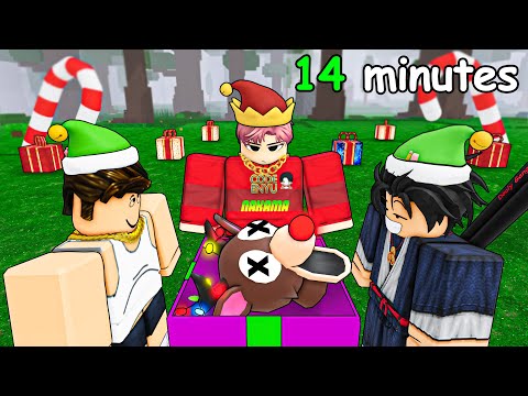 Can 3 YouTubers SPEEDRUN the Christmas Event in 99 Nights?