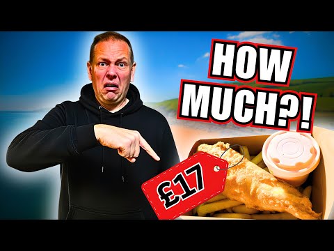 £17 FOR THIS?! The Ultimate Tourist Trap chippy? (Shocking!)