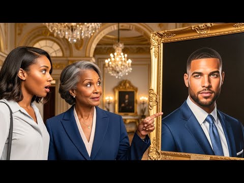 « Madame… pourquoi le père de ma fille est-il là ? » La nvelle bonne se figea en voyant le portrait