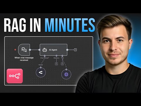 Build Your First RAG Agent In 8 Minutes (n8n tutorial)