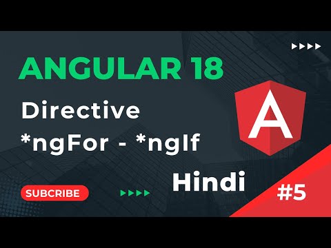 Structural Directive | *ngIf *ngFor | Angular 18 Tutorial in Hindi | part 5
