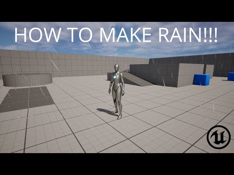 How to Create Rain in UE5 with Niagara