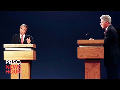 Clinton vs. Dole: The first 1996 presidential debate