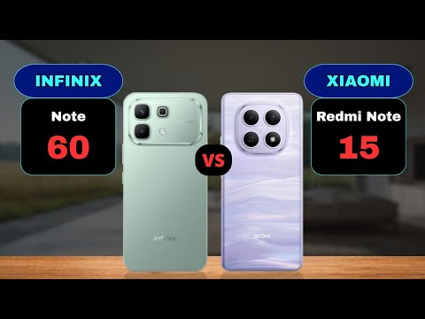 Infinix Note 60 5G vs Redmi Note 15 5G Comparison