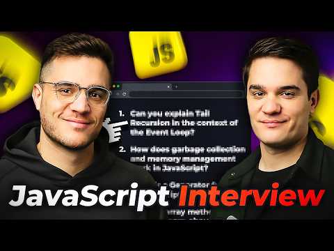 5 HARD JavaScript interview questions for 2025