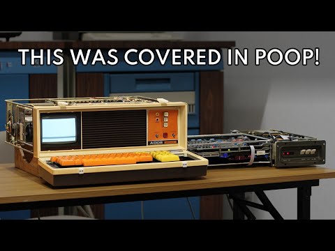 This Data Terminal was Covered in Poop!