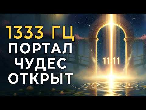 1333 гц Чудо НЕИЗБЕЖНО | Просто Слушайте Эту Музыку и у вас Начнут Происходить Чудеса в Жизни