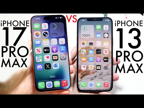 iPhone 17 Pro Max Vs iPhone 13 Pro Max! (Comparison) (Review)