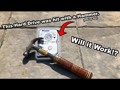 Will this Hard Drive hit with a Hammer Work?