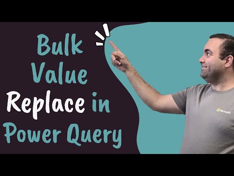 Replace Several Values in a Column in Power Query with One Step