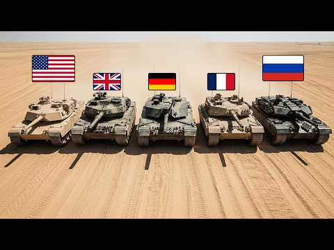 We Ranked 10 Countries With the Best MAIN BATTLE TANKS, Worst to Best