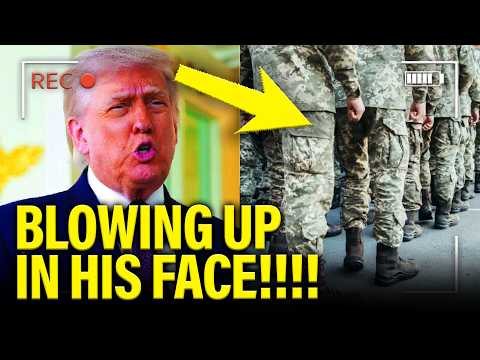 Trump PANICS as Military DRAFT BLOWS UP in his FACE