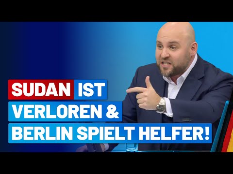 Sudan ist verloren & Berlin spielt Helfer! - Markus Frohnmaier - AfD-Fraktion im Bundestag