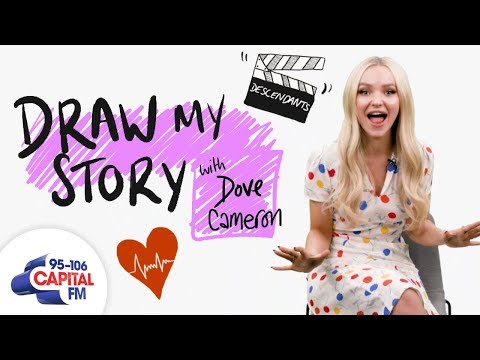 Dove Cameron’s Terrifying Final Day Filming Descendants | Draw My Story | Capital