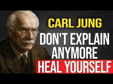 Stop Explaining Yourself, Healing Begins When You Be Silent and Choose Yourself - Carl Jung