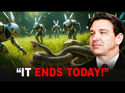 Florida Released HUNDREDS of Robotic Rabbits To Kill Pythons - What Happened Next Shocked Everyone