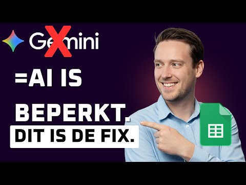Zo gebruik je élk AI-model in Google Sheets (inclusief GPT-5.1 & Claude)