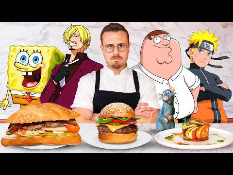 I Tried Every Famous Cartoon Food