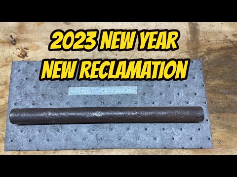 Reclamation of old round bar using mini lathe Part 1.  Improving tailstock center drilling. recycle