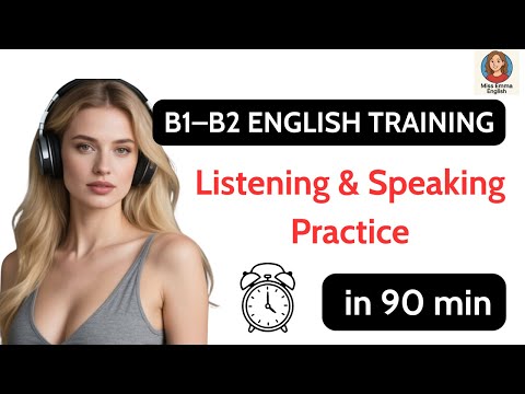 B1–B2 English Fluency Training  Everyday Listening & Real Life Speaking Practice