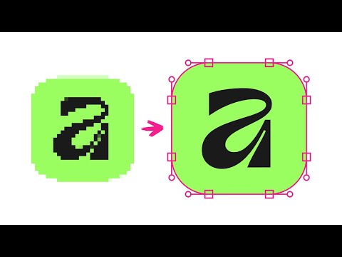 Trace a PNG logo to vector with Affinity | Tutorial