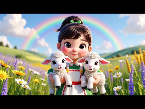 Mary Had a Little Lamb ππ΅ | Cute 3D Nursery Rhymes for Kids | Laila Fun