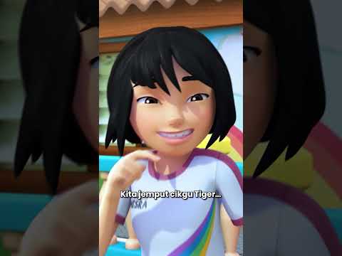 Jom senam aerobik bersama! #shorts #upinipin #Lescopaque