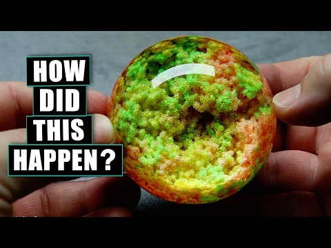 I Accidentally Made a Mini Universe In Resin!