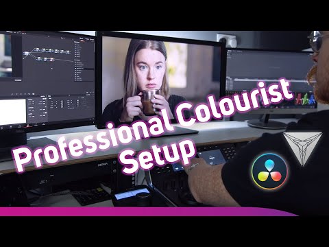 Professional Colourist Setup with Tetragrade.