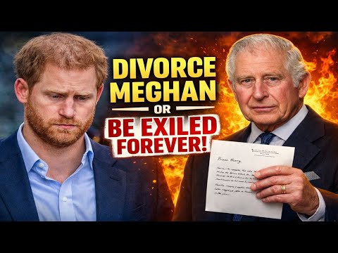 JUST NOW: Leaked Letter Reveals King Charles’ Final Ultimatum to Prince Harry - Divorced or Lost All