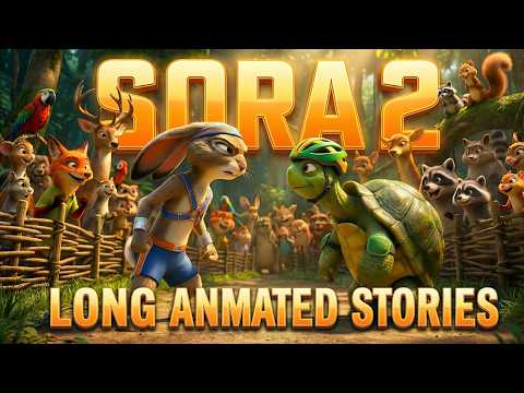 Create 30-Minute Sora 2 Animated Stories with Consistent Characters | Nano Banana Pro + Gemini 3