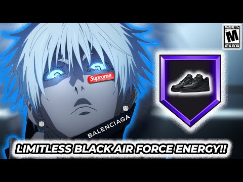SATORU GOJO HAS "LIMITLESS" BLACK AIR FORCE ENERGY!!