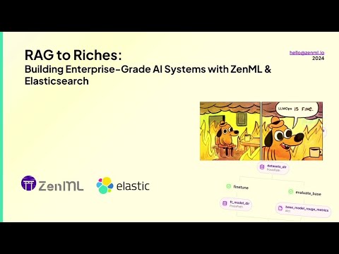 RAG to Riches: Building Enterprise-Grade AI Systems with Elasticsearch by Hamza Tahir, ZenML