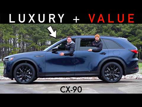 2026 Mazda CX-90 -- The Biggest Mazda Gets NICE Upgrades! (Way *More* Standard!)