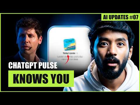 ChatGPT Just Woke Up: PULSE Works While You Sleep + China Changed Everything | 10 AI Updates