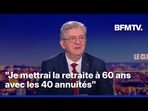 Retraites, présidentielle 2027: entretien avec Jean-Luc Mélenchon, fondateur de LFI
