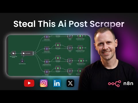 Steal This AI Post Scraper (Free n8n Build)