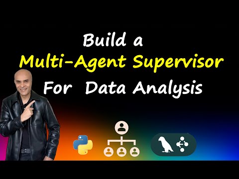 LangGraph Multi-Agent  Supervisor for Data Analysis | Python Tutorial & Code Walkthrough
