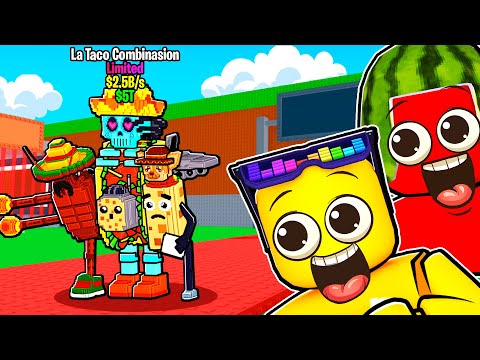 I Fused La Taco Combinasion in Steal a Brainrot