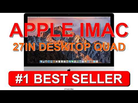 Apple iMac 27in Desktop Quad Core 4.0GHz i7 5K Retina 32GB Memory - B075G8YBL3