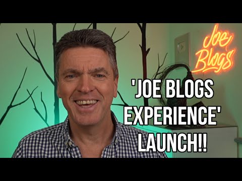 Joe Blogs Experience Promo