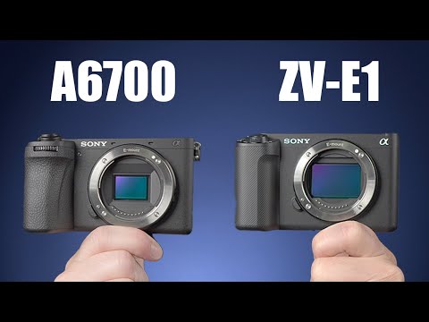 Sony A6700 vs Sony ZV-E1