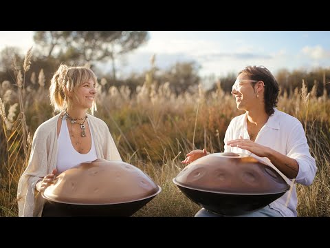Finding Peace | Calming Handpan Music for Relaxation (1 hour) | Changeofcolours & Max Max