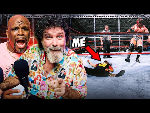 Mick Foley Watches The Most INSANE Bumps Of His CAREER!