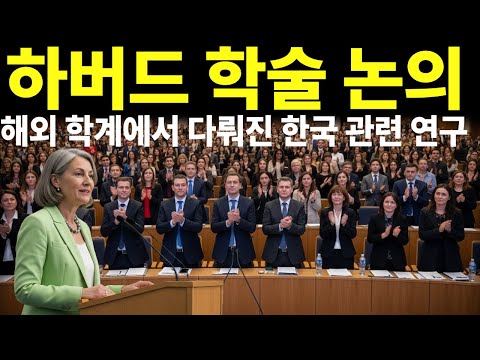 하버드에서 한국이 무시당하던 날, 한 발언이 모든 걸 바꿨습니다