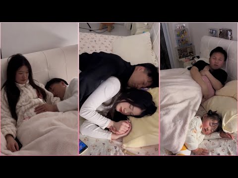 Couple At Night Sleeping Routine 🫶❤️‍🔥|32