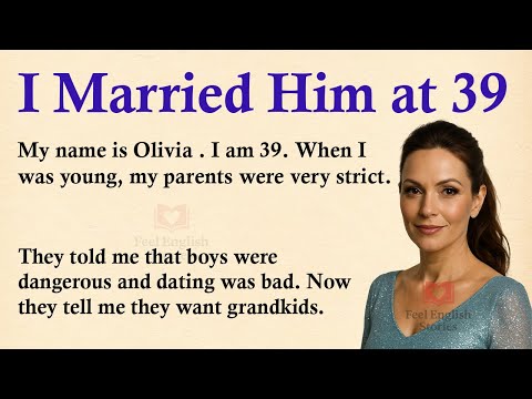 I Married My Husband at 39 ✅ Emotional English Story (A1 | A2 Level) ✅